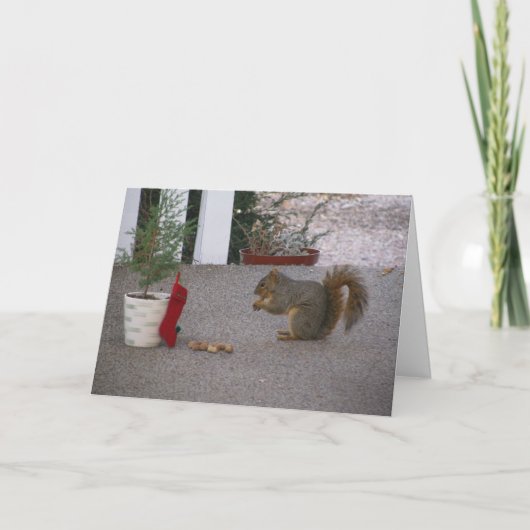 Melvins Weihnachtskarte Feiertagskarte (Vorderseite)