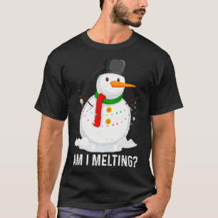 Melze ich im Frühling Schneemannschmelze? T-Shirt