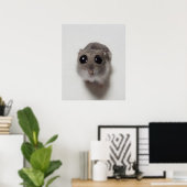 Mem, Hamster, Hamster Mem, trauriger Hamster, lust Poster (Heimbüro)