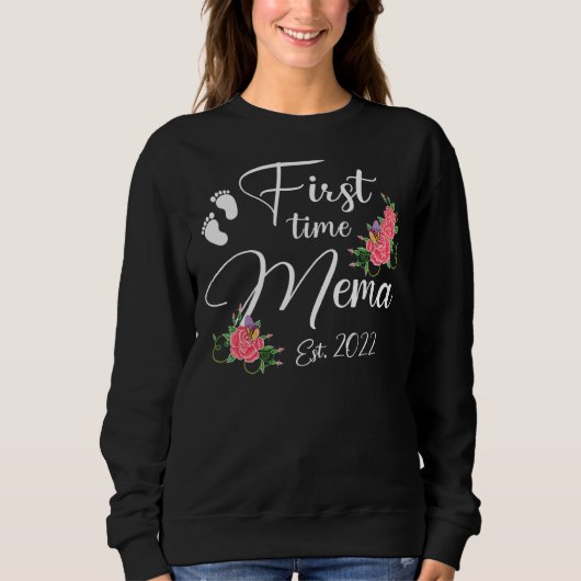 Mema 2022 Blume zum Muttertag Sweatshirt (Vorderseite)