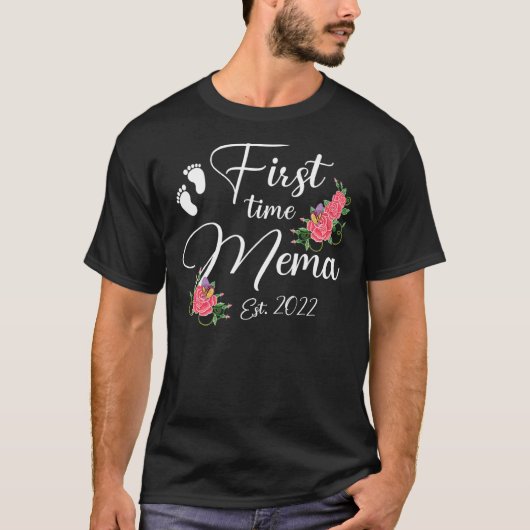 Mema 2022 Blume zum Muttertag T-Shirt (Vorderseite)