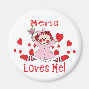 Mema Liebe Rag Doll Magnet