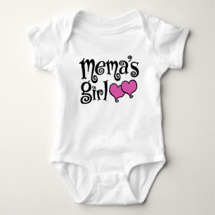 Mema-Mädchen Baby Strampler