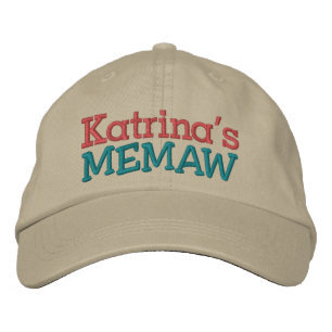 Memaw ... ; ) bestickte kappe