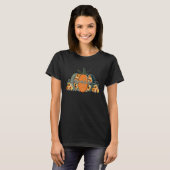 Memaw Fall Pumpkin Sunflowers Autumn Thanksgiving T-Shirt (Vorne ganz)
