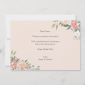 Memaw Grandmutter Day Flat Foto Card (Rückseite)