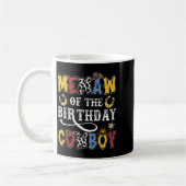 Memaw Of The Birthday Cowboy Western Rodeo Memaw Kaffeetasse (Links)