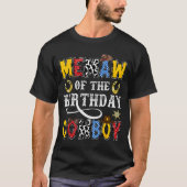 Memaw Of The Birthday Cowboy Western Rodeo Memaw T-Shirt (Vorderseite)