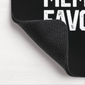 Memaw’s Favorite Funny Grandparent Granhild Vintag Mousepad (Ecke)