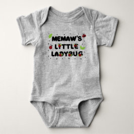 Memaws kleiner Marienkäfer - Süß Baby Strampler