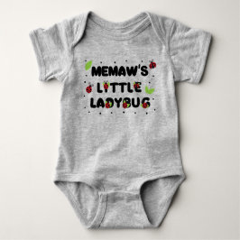 Memaw's Little Ladybug - Niedlich Baby Strampler