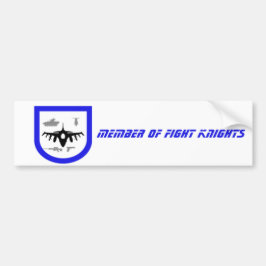 Member of Fight Knights Autoaufkleber