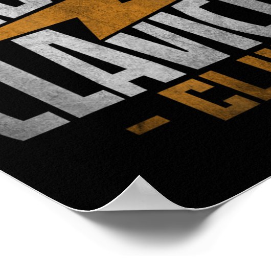 Member Of The Broken Clavicle Club - Recovery Quot Poster (Ecke)