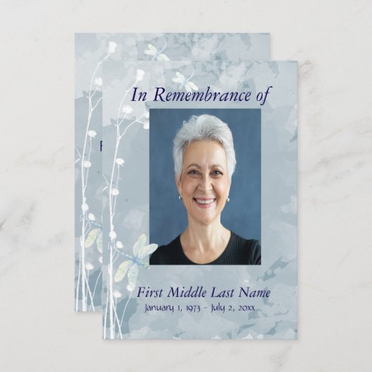 Memberservice Dragonfly Custom Einladung (Vorne/Hinten)