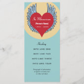 Memberservice-Einladung oder Programmkarte Programm (Vorderseite)