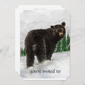 Memberservice Einladung zum Schwarzen Bären-Schnee (Vorne/Hinten)