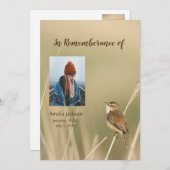 Memberservice Einladung zum Vogelbeobachter (Vorne/Hinten)