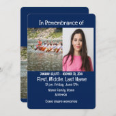 Memberservice laden Drachenbootläufer ein Einladung (Vorne/Hinten)