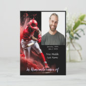 Memberservice lädt Baseball-Softball-Spieler ein Einladung (Stehend Vorderseite)