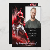 Memberservice lädt Baseball-Softball-Spieler ein Einladung (Vorne/Hinten)