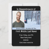 Memberservice lädt Snow Mobile Winter Sports ein Einladung (Vorderseite)