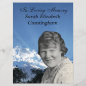 Memberservice Sun Rays Foto Flat Program Programm (Vorderseite)