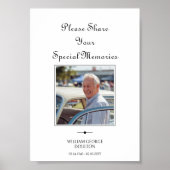 Membership Service Gästebuchsignatur für besondere Poster (Vorne)