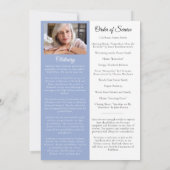 Membership-Service-Programm für das Blue Toile-Fot Einladung (Rückseite)