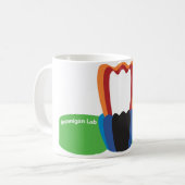 Membrane und Protein Kaffeetasse (Vorderseite Links)
