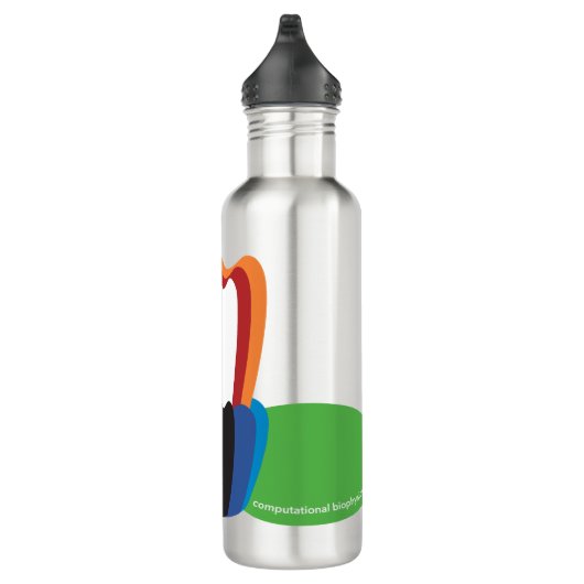 Membranprotein Pexagon Wasserflasche Edelstahlflasche (Rechts)