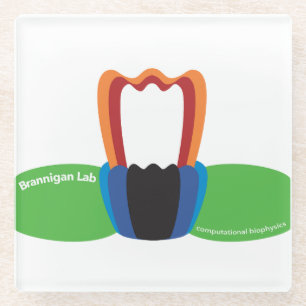 Membranprotein-Unterlage Glasuntersetzer