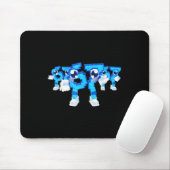 Meme 67 Sechs Sieben 6 7 Stiehl ein Brainrot - Los Mousepad (Mit Mouse)