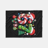 Meme 6 7 Christmas Matching Outfit Six Seven Trend Fleecedecke (Vorderseite (Horizontal))