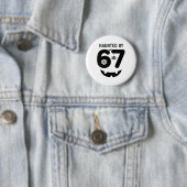 Meme 6 7 italienisches Brainrot Halloween-Kostüm V Button (Beispiel)