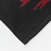 Meme 6 7 Six Seven Italian Brainrot Christmas Red Fleecedecke (Ecke)