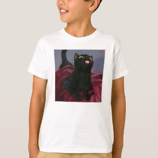 Meme Cat Licking Niedlich Retro T-Shirt