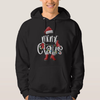 Meme Claus Christmas Meme Santa Family Matching Pj Hoodie