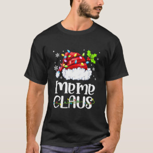 Meme Claus Gnome Frohe Weihnachten Weihnachten Wei T-Shirt