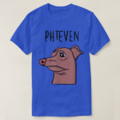 Meme Dog Funny Phteven lisping Dog  T-Shirt (Design vorne)