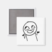 Meme - Ehm Ops Sticker Magnet (Vorderseite/Rückseite)