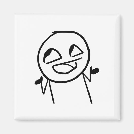 Meme - Ehm Ops Sticker Magnet (Vorne)