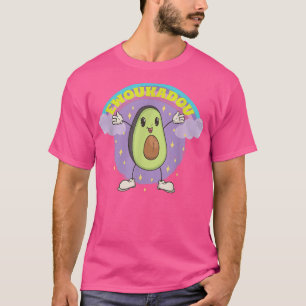 Meme Ewoukadou Avocado Vegan gesund essen Vegan 7 T-Shirt