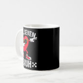 Meme Funny 67 Six Seven Bruh Heart Valentines Men Kaffeetasse (Vorderseite Links)