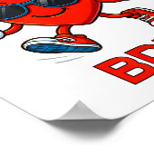 Meme Funny 67 Six Seven Bruh Heart Valentines Men  Poster (Ecke)