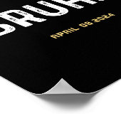 Meme Funny Geschenke Sprichwort Total Solar Eclips Poster (Ecke)