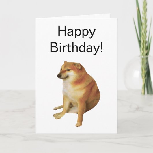 Meme für geflochtene Kartenkassetten Karte (Vorderseite)