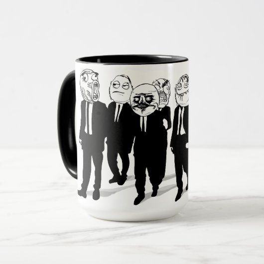 Meme Gang Tasse (Vorderseite Links)