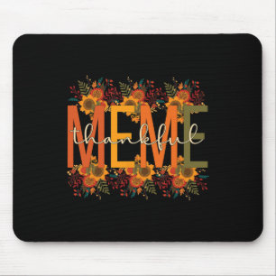 Meme Großmutter Erntedank Meme Grandm Mousepad