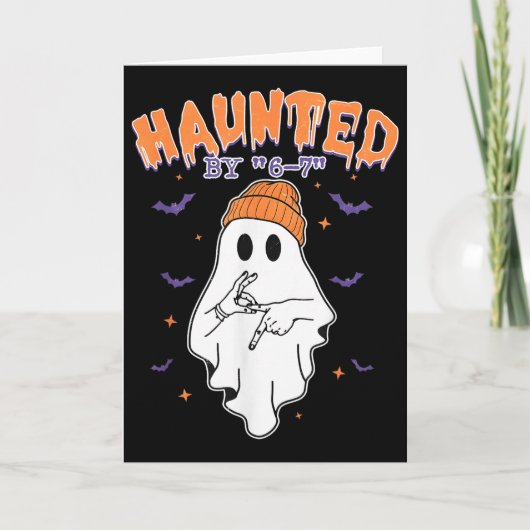 Meme Halloween Verflucht Karte (Vorderseite)