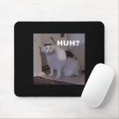 Meme Huh Cat Mousepad (Mit Mouse)